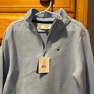 NWT Crown&Ivy Light Blue Pullover Sweater
